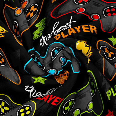 Snuggle up and stay warm with this Gamer Blanket. Crafted with a luxurious flannel material, the Gamepad Blanket style makes it perfect for any game lover. Give it as a gift or keep it for yourself - either way, you will enjoy its soft and cozy feel.