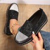 Glittering Comfort: Non-Slip Sequin Casual Sneakers for Women with Lightweight Sole and Thick Platform