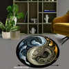 Dragon Print Round Carpet: Add a Playful Touch to Your Living Space with This Anti-Slip Floor Mat
