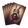 Cute Rabbit Pocker Cards, Adorable Bunny Pocker Card