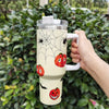 40oz Halloween Pumpkin Stainless Steel Thermal Water Bottle With Handle, The Perfect Gift for Any Occasion!