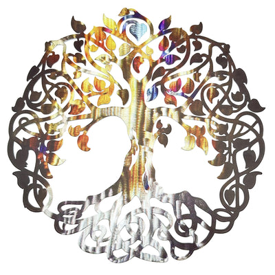 Enhance Your Outdoor Space with the Stunning Tree of Life Metal Art: Perfect for Garden Decoration, Party and Celebration Ambiance