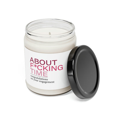 Partner Gift, F*cking Time Candle, Soy Candle 9oz CJ03