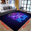 Game On: 3D Gaming Area Rug - The Perfect Addition to Your Game Room or Living Space