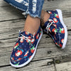 Christmas Colorful Elements: Lightweight Non-Slip Casual Shoes with Festive Prints