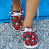 Whimsical and Lightweight: Women's Cartoon Print Slip-On Canvas Shoes - Perfect for Casual Comfort