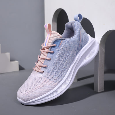 Ultra-Lightweight and Breathable Flying Weave Running Shoes for Women