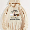 Cute and Cozy: Cartoon Chicken Print Hoodie - A Must-Have for Winter/Fall in Women's Clothing