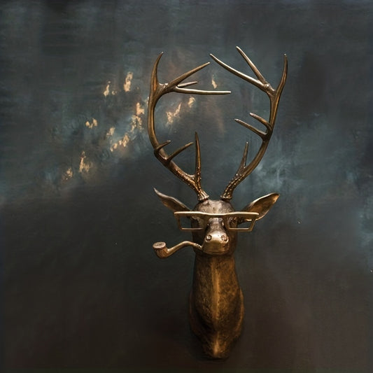 Add a touch of elegance to your home with our stunning Resin Art Stag Frankie Hanging Ornaments. Crafted with exquisite detail, these deer head crafts are the perfect addition to your decor. Made with high-quality resin, these ornaments will last for years to come. Perfect for any room in your home.