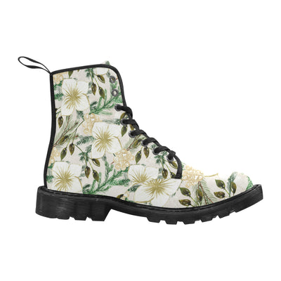 Flowering Boots, Sweet Flowers Martin Boots for Women