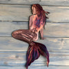 Mermaid Metal Art Wall Hanging: Exquisite Art Decoration for Indoor and Outdoor Spaces