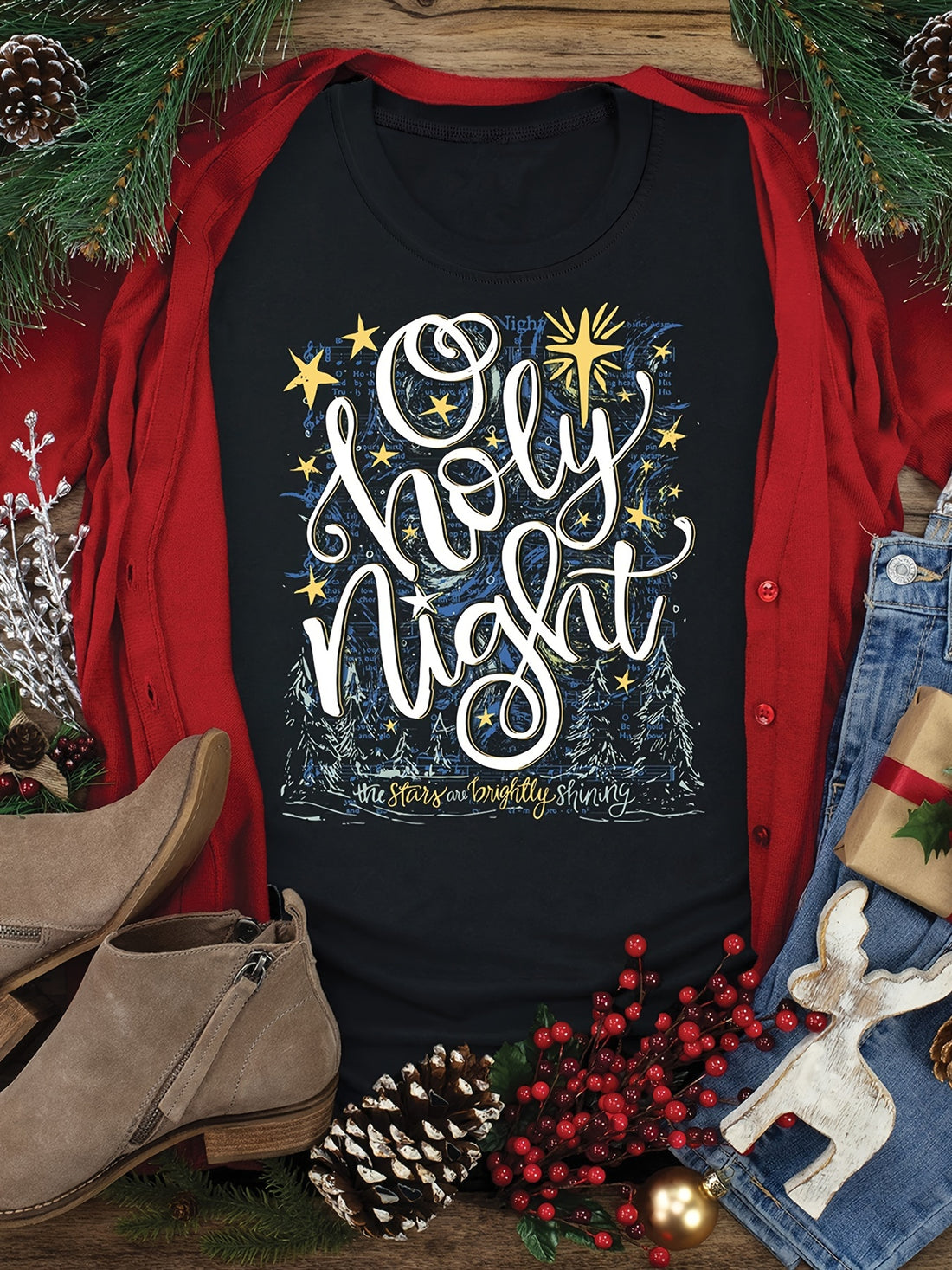 Upgrade your spring and summer wardrobe with our Cute and Stylish Letter Star Print T-Shirt. Made from high-quality materials, this shirt combines comfort and style with its unique design. Perfect for any occasion, this shirt is a must-have for fashion-forward individuals. Get yours today!