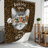 This Artistic Leopard Pattern Cat Shower Curtain Set provides the perfect blend of style and functionality. Its chic leopard design and quality materials give your bathroom a luxurious look while providing a waterproof barrier to keep water where it belongs.