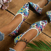 Graffiti Chic: Women's Casual Slip-On Flat Shoes for Lightweight Comfort and Style