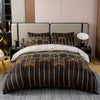 Retro Revival: Luxurious and Skin-Friendly Microfiber Duvet Cover Set for Your Bed(1*Duvet Cover + 2*Pillowcases, Without Core)