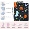 Halloween Spirit Flannel Blanket: Cozy and Fun Ghost Pumpkin Print Throw Blanket for All Occasions