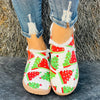 Festive Holiday Charm: Women's Winter Thickened Warm Boots with Christmas Tree Pattern