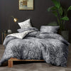 Soft and Stylish Branch and Leaf Printed Duvet Cover Set for a Luxurious Bedroom Experience(1*Duvet Cover + 2*Pillowcases, Without Core)