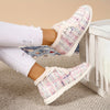 Stay Cozy and Stylish with Women's Fleece-Lined Loafers: Winter-Ready Flat Slip-On Sneakers for Casual Comfort