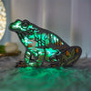 Frog Wooden Art Carving Lamp: An Exquisite Night Light for Your Bedroom or Bedside Desk