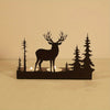 Decorative Iron Metal Elk Candle Holder: A Creative Christmas Gift for Home Decoration