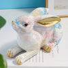 Whimsical Bunny Crafts: Charming Room Figurine for Modern Home Decor and Creative Living