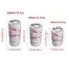 Cherry Blossom Pattern Tumbler - Anti-Slip 304 Stainless Steel Insulated Cup with Straw for Milk Tea, Coffee, and Water