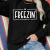 Cozy and Stylish: Women's Letter Print Pullover Sweatshirt for Fall/Winter Fashion