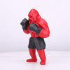 Resin Boxing Chimpanzees Statue: A Festive Addition for Winter Holidays and Year-round Decor