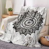 Mandala Magic: Ethnic Style Flannel Blanket for Comfort and Style in Every Setting