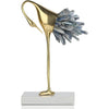 Exquisite Modern Golden Copper Crane: A Striking Addition to Any Home Décor