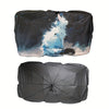 New Car Sunshade Umbrella: Stay Cool with Convenient Retractable Windshield Heat Insulation