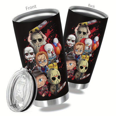 20oz Halloween Stainless Steel Tumbler - Spooktacular Gift for Your Loved Ones