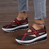 Comfortable and Stylish: Women's Braided Platform Shoes for Casual and Breathable Walks