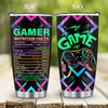 Game On: The Ultimate Gamer's Stainless Steel Tumbler – Perfect for Men, Teen Boys, Girls, and Boyfriends – Stay Refreshed During Epic Gaming Sessions!