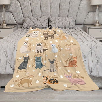 Introducing our Adorable Cartoon Cat Flannel Throw Blanket! Made with cozy material, this blanket is perfect for all seasons and will make a charming addition to any room. Curl up with our cute cartoon cat design and stay warm and comfortable year-round.