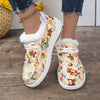 Magical Holiday Festivities: Women's Christmas Winter Shoes with Whimsical Designs and Plush Warmth