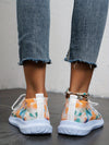 Express Your Vibrant Style with Women's Colorful Print Soft-Soled Running Shoes