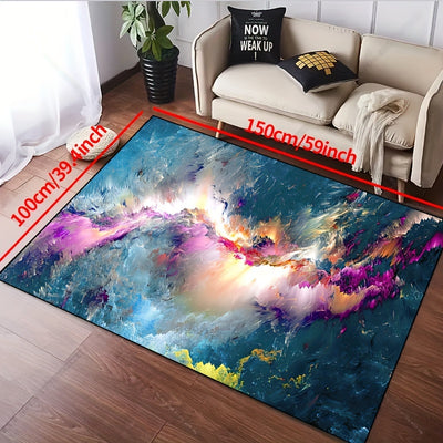 Exquisite Oil Painting Print Rug: The Perfect Décor for Every Living Space