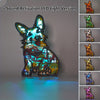 Cute Corgi Wooden Art Night Light: A Delightful Bedroom Decor and Perfect Gift for Pet Lovers and Kids