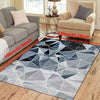 Beautiful Geometry: The Perfect Non-Slip Resistant Rug for Versatile Home Decor