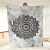 Mandala Magic: Ethnic Style Flannel Blanket for Comfort and Style in Every Setting