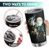 20Oz 'Look At Me I Am A Wolf' & Three Wolf & The Moon Stainless Steel Travel Tumbler, With Lid Vacuum Insulated Coffee Cup For Cold & Hot Drinks