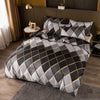 Stylish and Cozy 3-piece Solid Color Duvet Cover Set for Bedroom and Guest Room (1*Duvet Cover + 2*Pillowcases, Without Core)