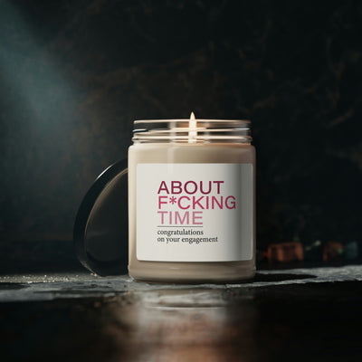 Partner Gift, F*cking Time Candle, Soy Candle 9oz CJ03