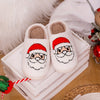 These cozy slippers feature a cartoon Santa Claus print and are designed to keep your feet warm and comfortable. Their soft interior and rubber sole provide cushioning and support, making them the perfect addition to your holiday footwear. Shoes