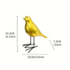 Charming Resin Bird Decoration: Delightful Ornament for Home, Living Room, Hotel, and More!