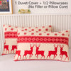 Cozy Christmas Deer Duvet Cover Set: Enhance Your Bedroom and Guest Room in Warmth and Style