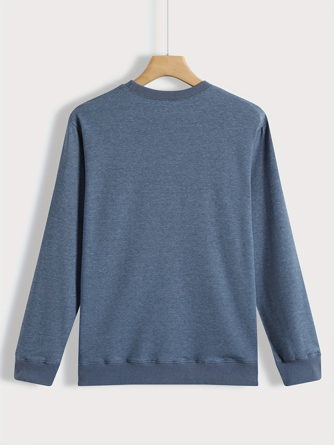 This long sleeve sweatshirt features a unique mountain reflection design and printed letter detailing. Made for comfort and style, this casual sweatshirt is perfect for women on-the-go. Stay warm and chic with this must-have addition to your wardrobe.