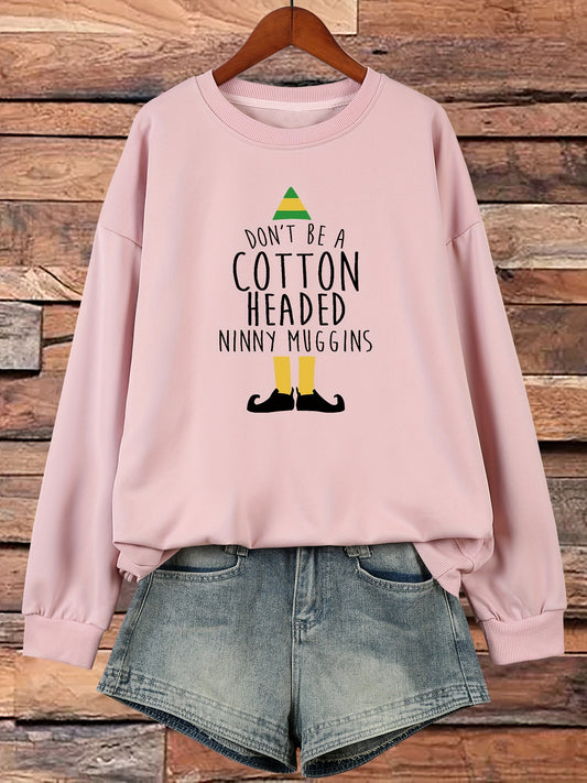 Upgrade your casual wardrobe with the Express Yourself sweatshirt. Featuring a creative slogan print and designed specifically for plus size women, this sweatshirt allows you to make a statement while staying comfortable. Expertly crafted for a flattering fit, it's the perfect addition to any fashion-forward outfit.